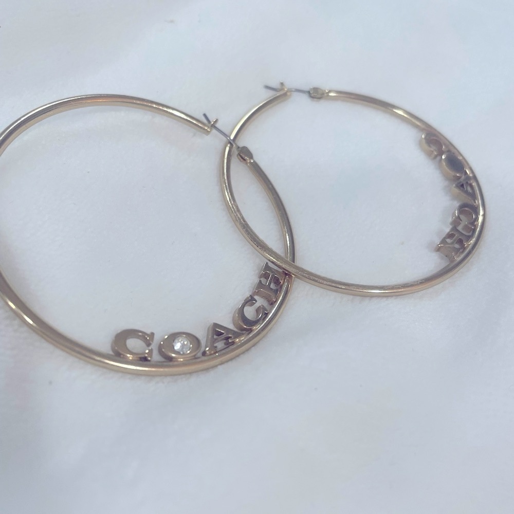 Coach Hoop Earrings